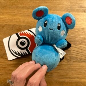 Pokemon Center Plush AZURILL Pokedoll stuffed Sitting Cuties Figure go FIT New